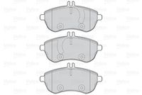 Bremsbelagsatz, Scheibenbremse