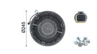 Thumbnail - Koppeling, radiateurventilator - CFC125000P - MAHLE