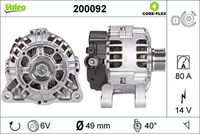 Generator / Alternator VALEO, Cod: 200092