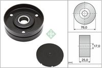 Обтящна ролка, пистов ремък 531 1055 10 Schaeffler INA