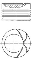 Thumbnail - Zuiger - 0349200 - MAHLE