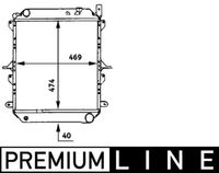 Thumbnail - Radiateur - CR723000P - MAHLE