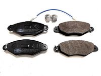 Bremsbelagsatz, Scheibenbremse