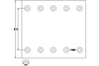 Bremsbelagsatz, Trommelbremse