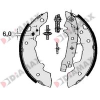 Комплект спирачна челюст N01052 DIAMAX
