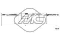 жило, ръчна спирачка