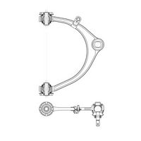 носач, окачване на колелата