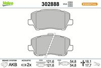 Bremsbelagsatz, Scheibenbremse