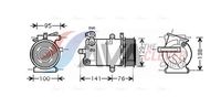 Compresor clima / aer conditionat AVA Clever Choice, Cod: FDAK417