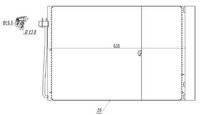 Condensator / Radiator aer conditionat MTR, Cod: 13054381