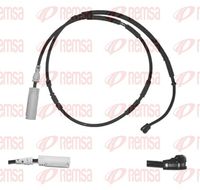 предупредителен контактен сензор, износване на накладките