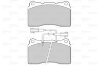 Bremsbelagsatz, Scheibenbremse