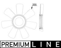 Thumbnail - Koelventilatorwiel - CFW89000P - MAHLE