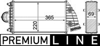 Thumbnail - Intercooler, inlaatluchtkoeler - CI379000P - MAHLE