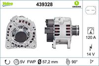 Generator / Alternator VALEO, Cod: 439328