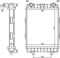 радиатор, охлаждане на двигателя