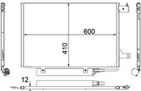 Thumbnail - Condensor, airconditioning - AC370000P - MAHLE