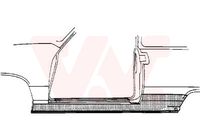 Placă de prag VAN WEZEL, Cod: 5824101