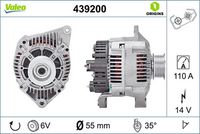 Generator / Alternator VALEO, Cod: 439200