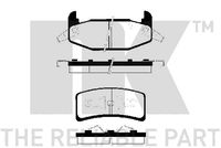 Bremsbelagsatz, Scheibenbremse