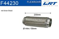 Flexrohr, Abgasanlage