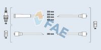 Set fise bujii FAE, Cod: 83140