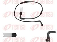 предупредителен контактен сензор, износване на накладките