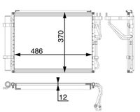 Thumbnail - Condensor, airconditioning - AC60000P - MAHLE