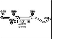 Mittelschalldämpfer