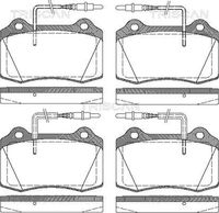 Bremsbelagsatz, Scheibenbremse