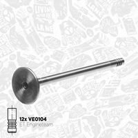 Thumbnail - Kleppenset, in-/uitlaatklep - VS0028 - ET ENGINETEAM