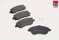 комплект спирачно феродо, дискови спирачки