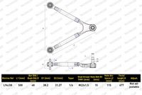 MONROE Draagarm, wielophanging 2