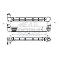 Intercooler, compresor MEAT & DORIA, Cod: 995220