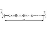 Seilzug, Feststellbremse
