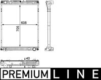 Thumbnail - Radiateur - CR784000P - MAHLE