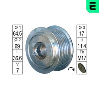 Fulie alternator ERA, Cod: ZN5522