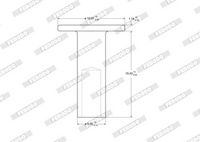 FERODO Spreidniet, trommelremvoering 2