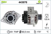 Generator / Alternator VALEO, Cod: 443070