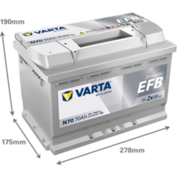 VARTA Accu / Batterij 2
