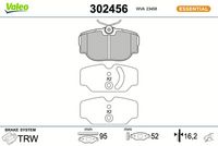 Bremsbelagsatz, Scheibenbremse