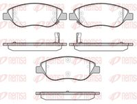 комплект спирачно феродо, дискови спирачки