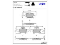 комплект спирачно феродо, дискови спирачки