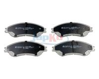 комплект спирачно феродо, дискови спирачки