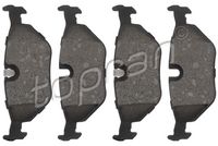 комплект спирачно феродо, дискови спирачки