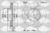 Disc frana SASIC, Cod: 6106241