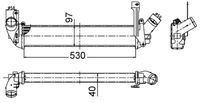 Thumbnail - Intercooler, inlaatluchtkoeler - CI506000S - MAHLE