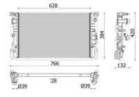 Thumbnail - Radiateur - CR2635000P - MAHLE