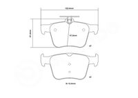 BREMBO High performance remblokkenset 3