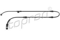 предупредителен контактен сензор, износване на накладките